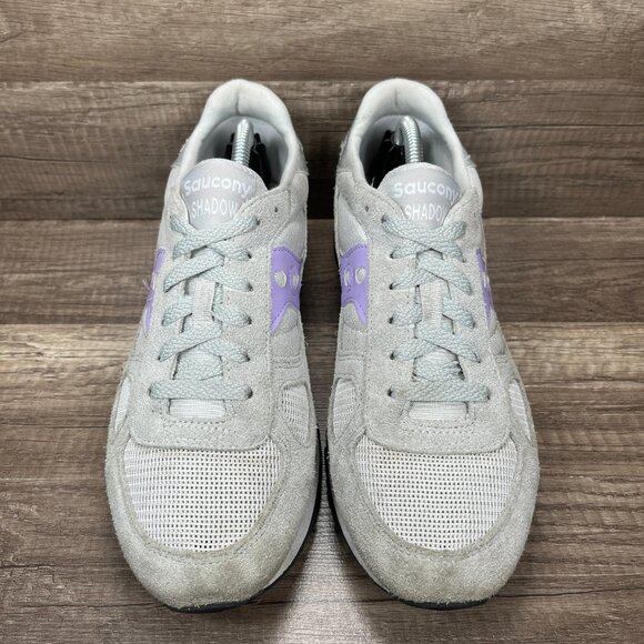 Saucony Shadow Gray Purple Womens US Size 9 EUR 40.5 S1108-840 Sneakers - Picture 2 of 10